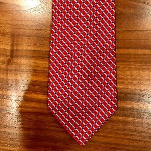 Bold Red White and Blue Necktie, EUC